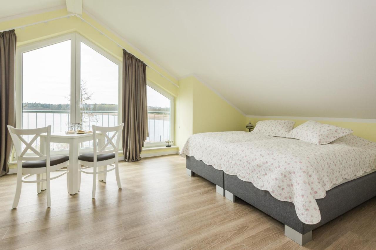 Luxus-See-Domizil Mit Sauna, Kamin Und Boot-130 Qm Fuer 6 Personen Krakow am See Dış mekan fotoğraf