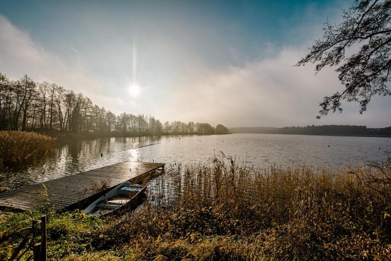 Luxus-See-Domizil Mit Sauna, Kamin Und Boot-130 Qm Fuer 6 Personen Krakow am See Dış mekan fotoğraf