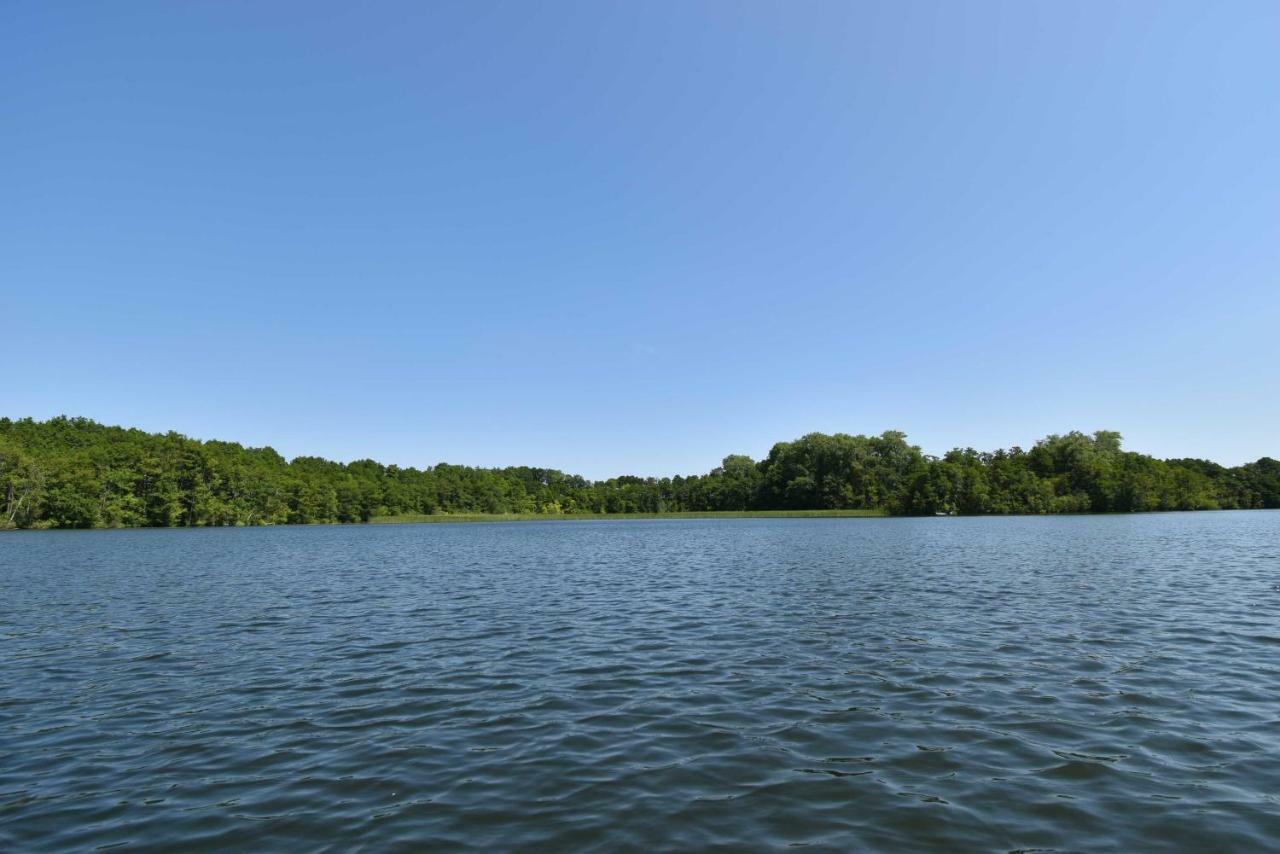 Luxus-See-Domizil Mit Sauna, Kamin Und Boot-130 Qm Fuer 6 Personen Krakow am See Dış mekan fotoğraf
